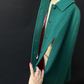 Vintage 60s Young Pendleton Dark Green Wool Cape Coat | Pure Virgin Wool Mod Cape