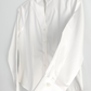 Orvis Women's White Cotton Tailored Mandarin Collar Button Down (6)