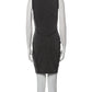 T by Alexander Wang Charcoal Grey Full Zip Dress (XS)