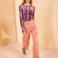 NEW Ulla Johnson Eve Top in Wisteria Purple Pink Tie Dye (S)