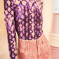 NEW Ulla Johnson Eve Top in Wisteria Purple Pink Tie Dye (S)