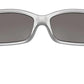 Dolce & Gabbana DG6188 Grey/Light Grey Mirrored (3415/6G) Unisex Sunglasses