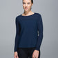 Lululemon Out Of This World Long Sleeve Top in Inkwell Navy (6)