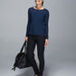 Lululemon Out Of This World Long Sleeve Top in Inkwell Navy (6)