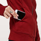 Lululemon Scuba Full Zip Hoodie in Dark Sport Red (6)