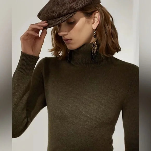 Ralph Lauren Collection 100% Cashmere Turtleneck Sweater (M)