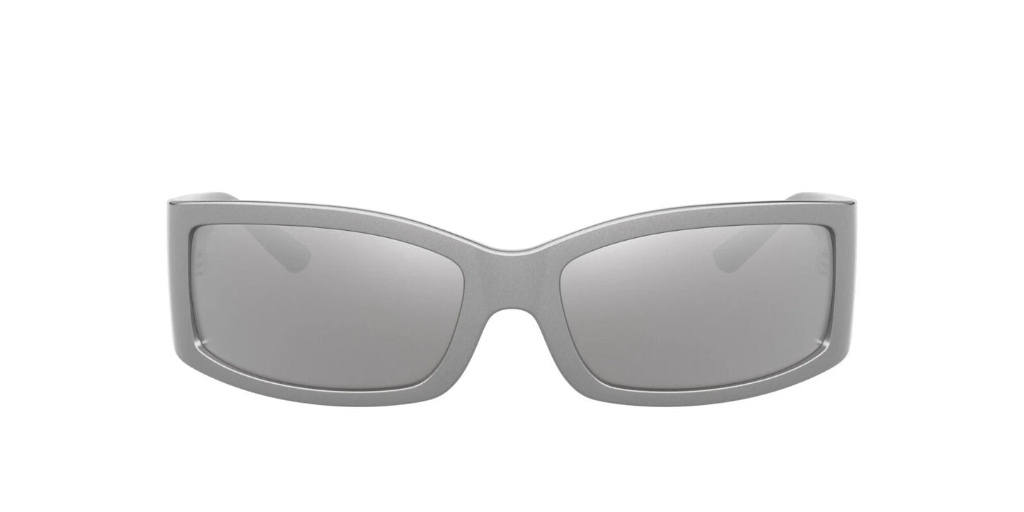 Dolce & Gabbana DG6188 Grey/Light Grey Mirrored (3415/6G) Unisex Sunglasses