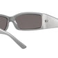 Dolce & Gabbana DG6188 Grey/Light Grey Mirrored (3415/6G) Unisex Sunglasses