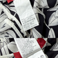 Max Mara Studio Black White Silk Floral Shift Dress (US 12)