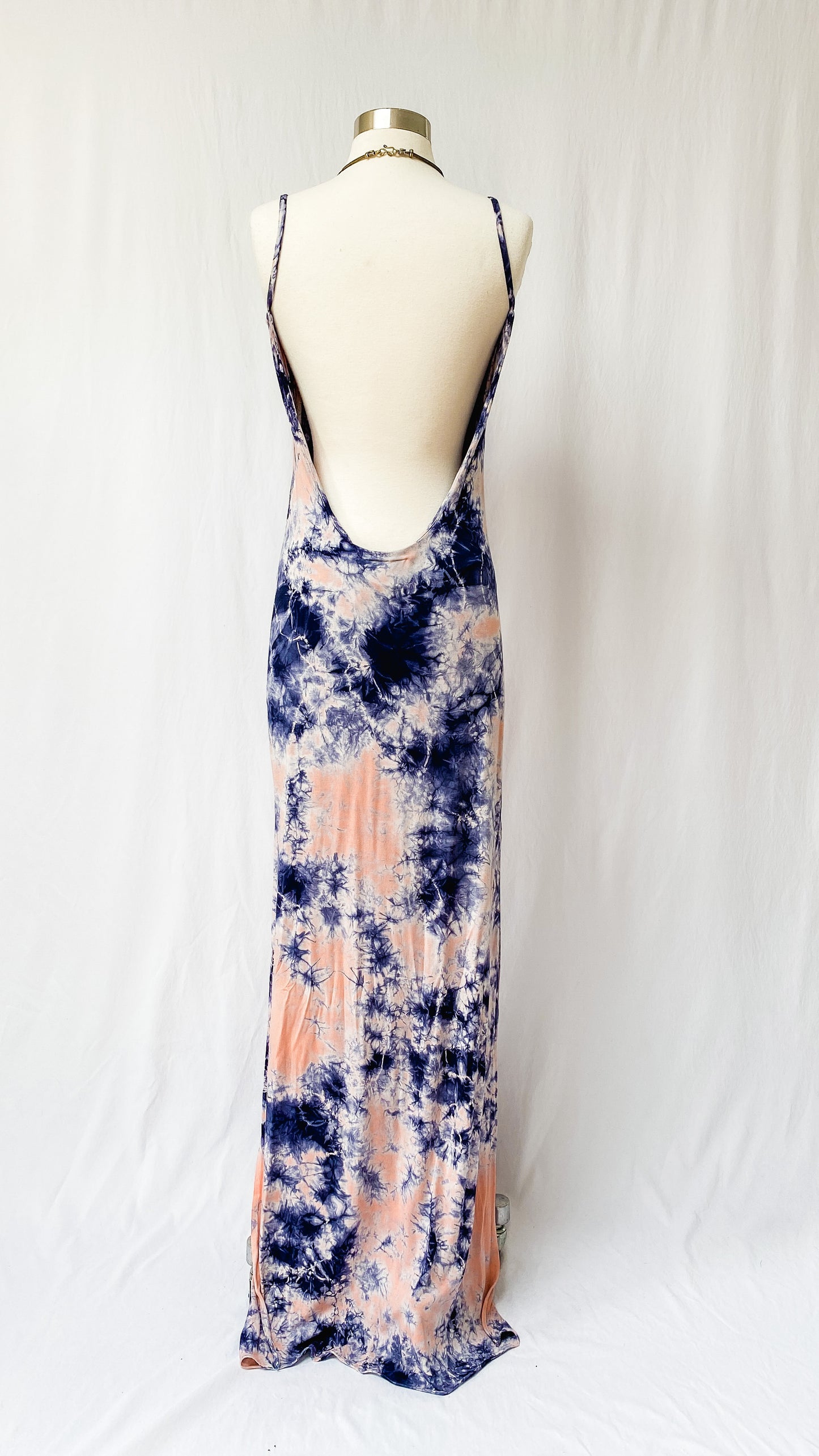 Young Fabulous & Broke Tie Dye Maxi Dress (M)