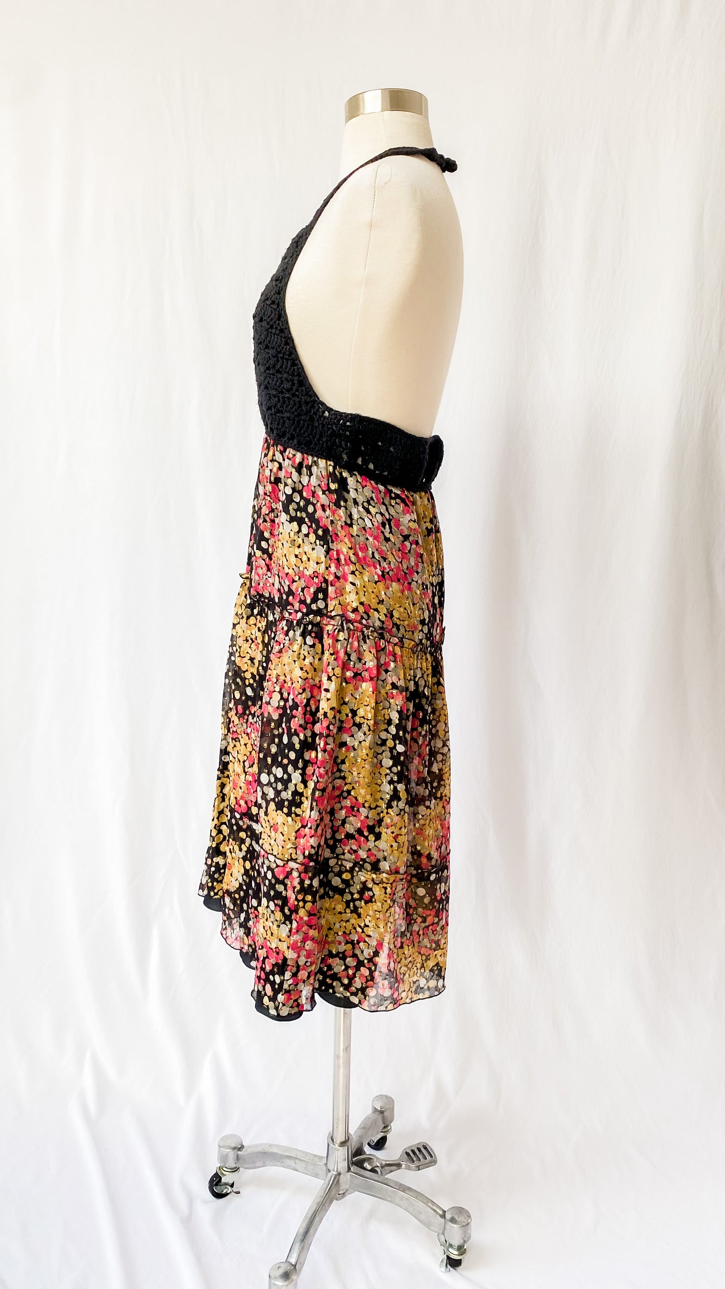 Missoni Crochet Halter Dress (8)