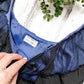 Philosophy di Alberta Ferretti Dark Blue & Black Mesh Trim Dress (8/L)