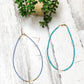 Daisy & Stone Short Necklace (2 colors)