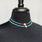 Daisy & Stone Short Necklace (2 colors)