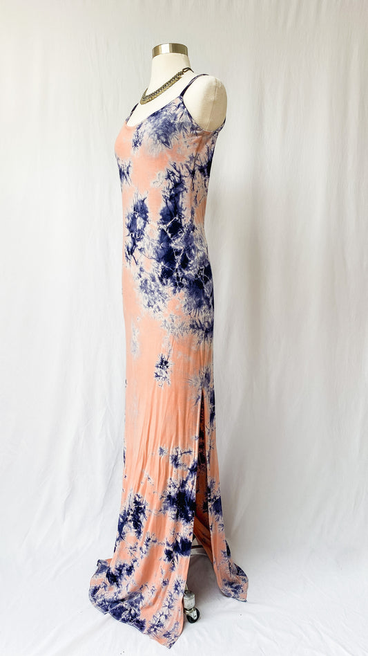Young Fabulous & Broke Tie Dye Maxi Dress (M)