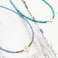 Daisy & Stone Short Necklace (2 colors)