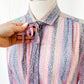 Vintage 70’s création Avance Pink & Aqua Dress (6/8)