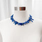 Handmade Blue Stone Statement Necklace