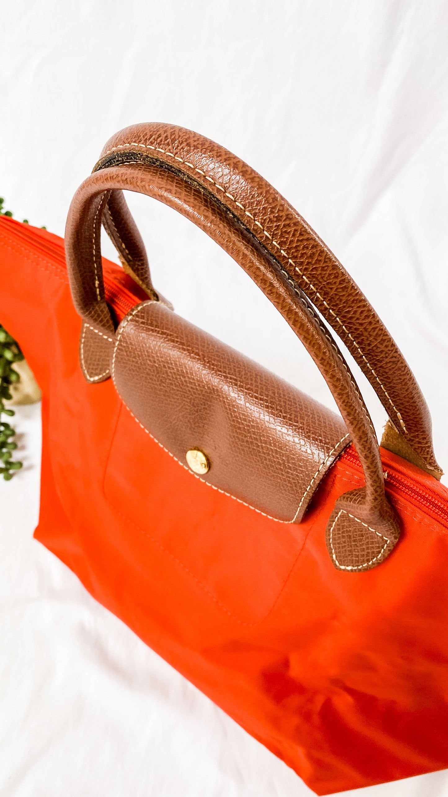 Longchamp Le Pilage Paprika Tote (type “m”)