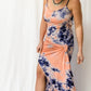 Young Fabulous & Broke Tie Dye Maxi Dress (M)