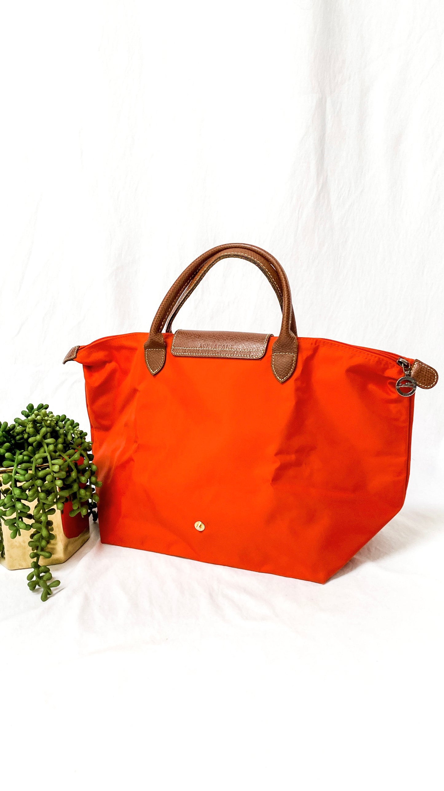 Longchamp Le Pilage Paprika Tote (type “m”)