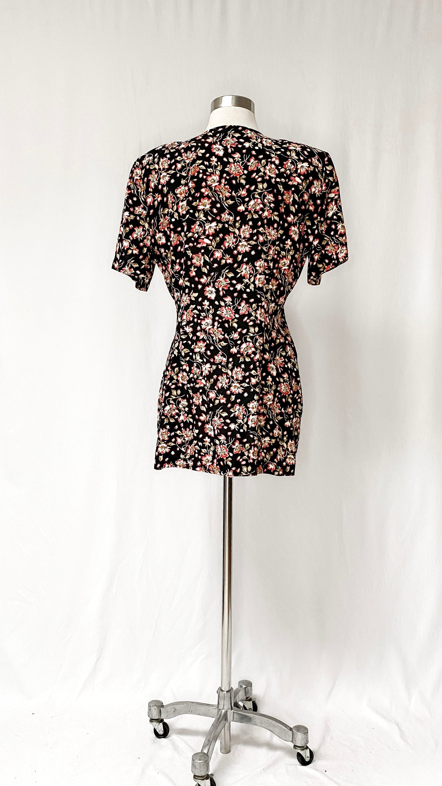 Vintage 90’s Jonathan Martin Mini Floral Dress (6/8)